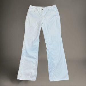 Coldwater Creek White Flare Natural Fit Women’s Jeans